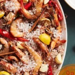 How to make Shrimps Baked with Salt